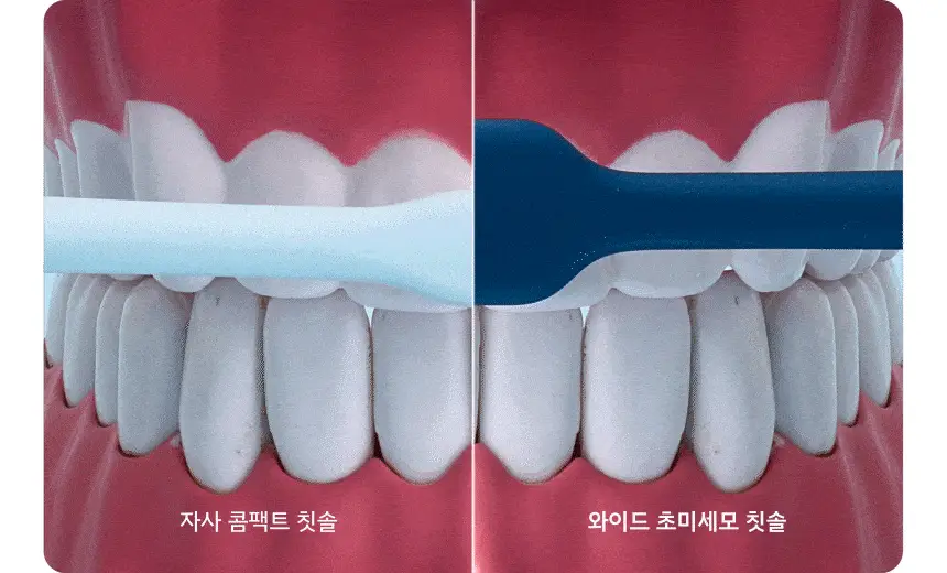 [치약 3개입 증정] 생활공작소 와이드 미세모 칫솔 24P 상세페이지 5